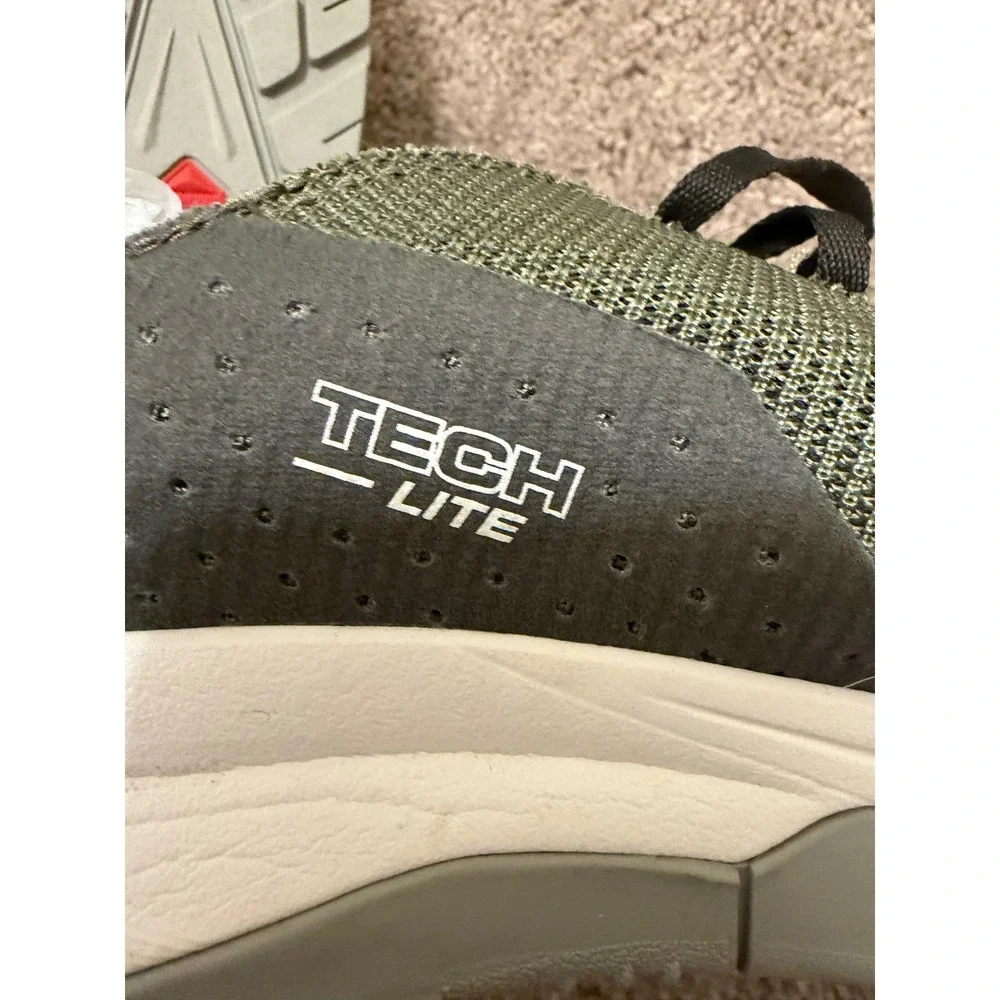 Salomon Tech Lite Men's Olive Green Athletic Running Shoes Size 12.5‎ - Picture 4 of 7